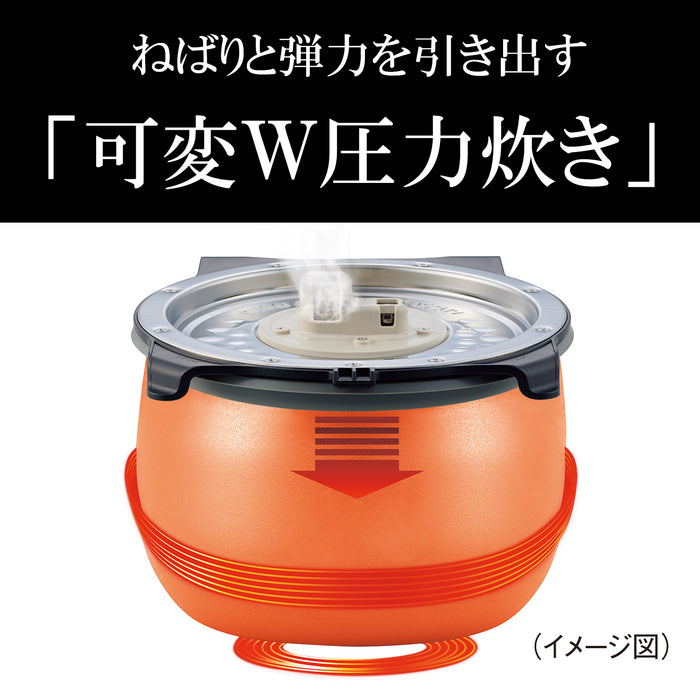 タイガー魔法瓶 圧力IHジャー炊飯器5.5合 JPI-X100 — nmo