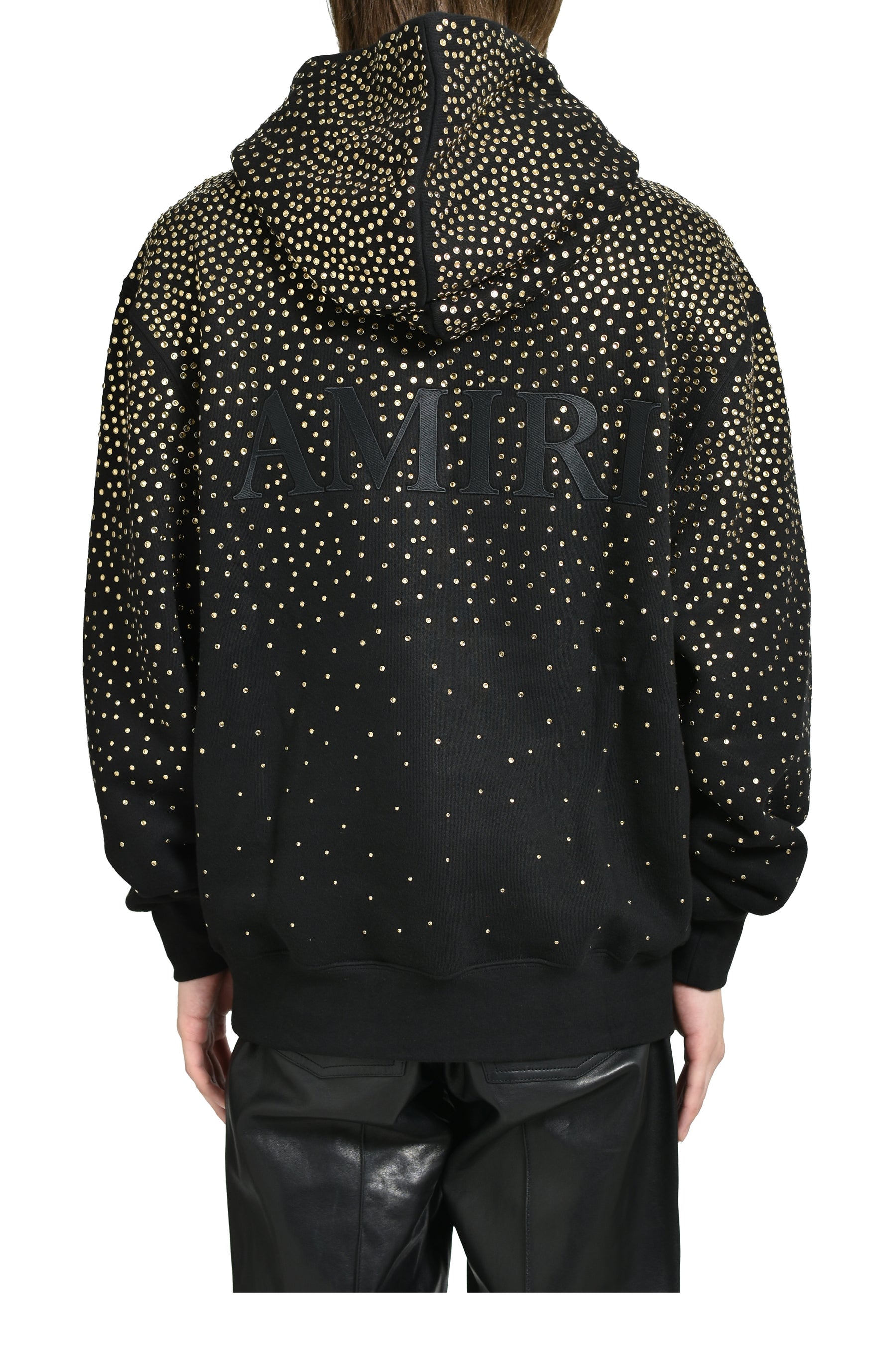 AMIRI アミリ FW25 CRYSTAL AMIRI HOODIE / BLK - NUBIAN ヌビアン
