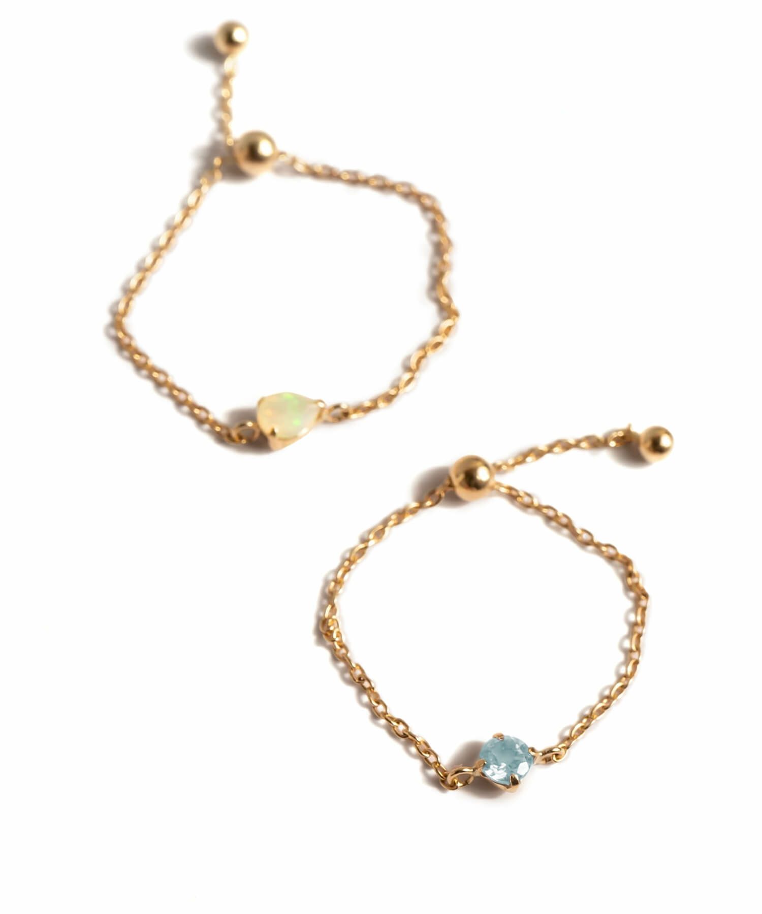 リング 指輪 18k ゴールド レディース 【megrez-gems メグレズ