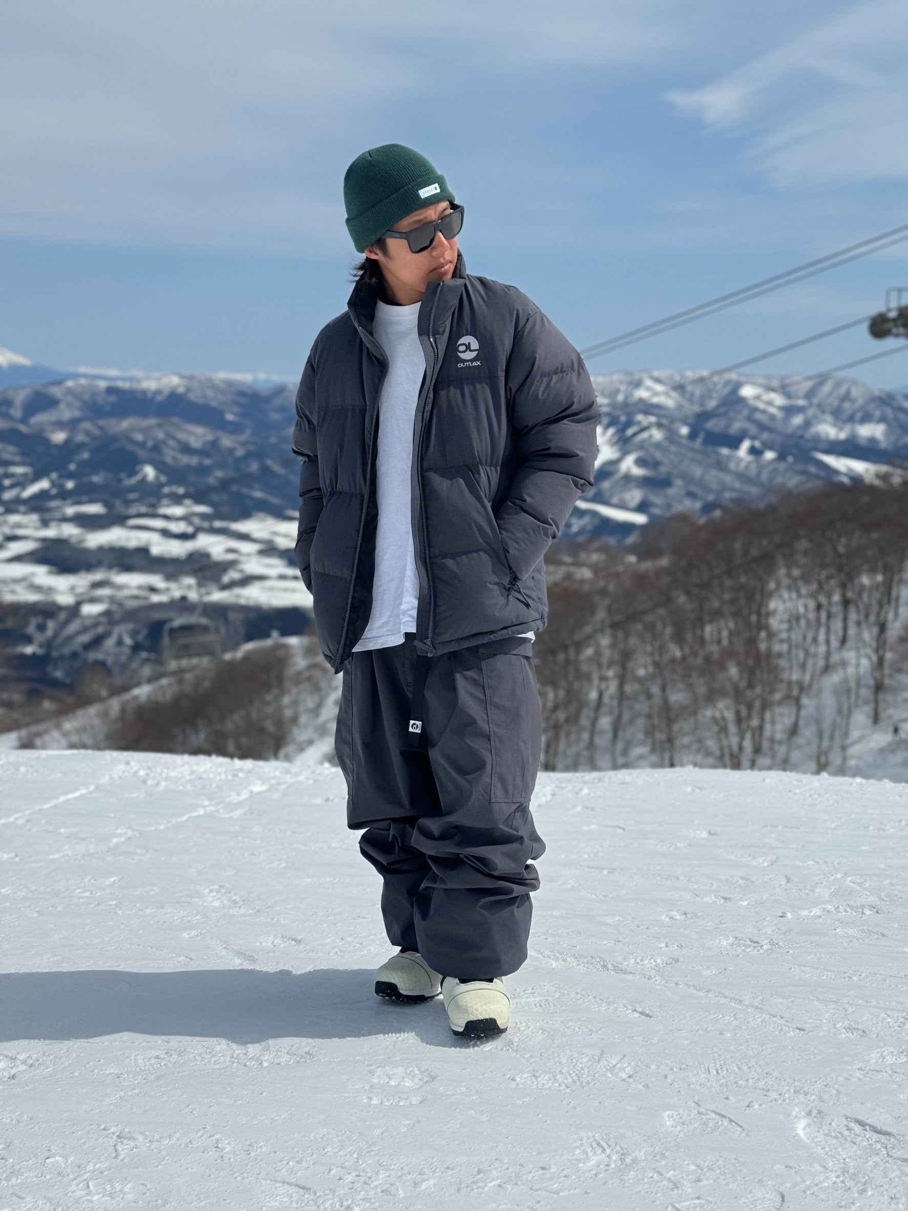 OUTLAX アウトラックス スノーウェア セットアップ Lサイズ OUTLAX