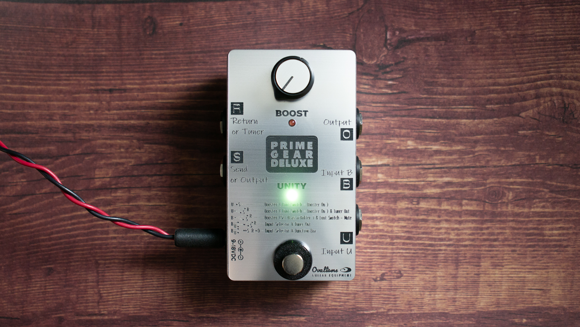 PRIME GEAR DELUXE – Ovaltone -handmade effect pedals-