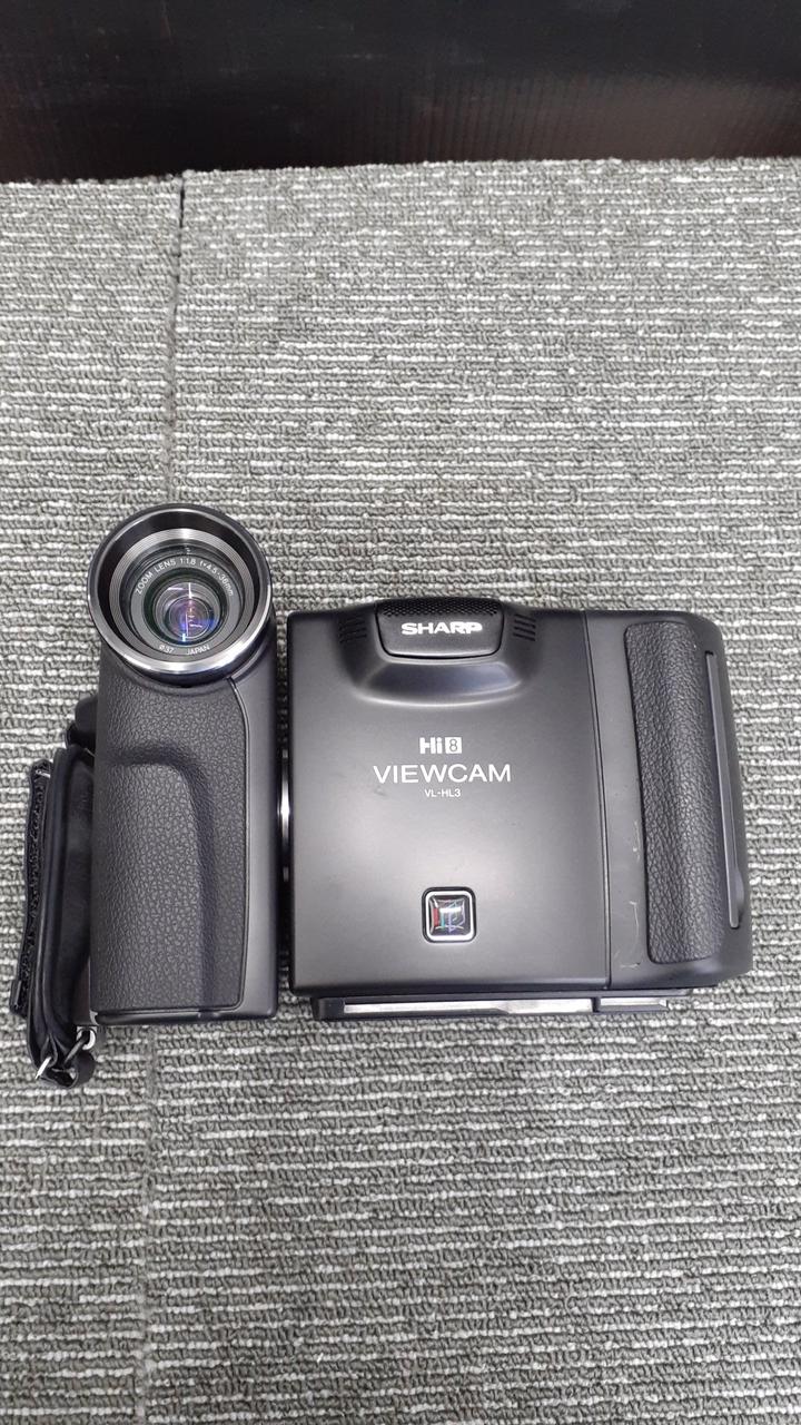 録・再・ダビングOK◇SHARP Hi8ビデオカメラ VL-HL3 美品 録・再