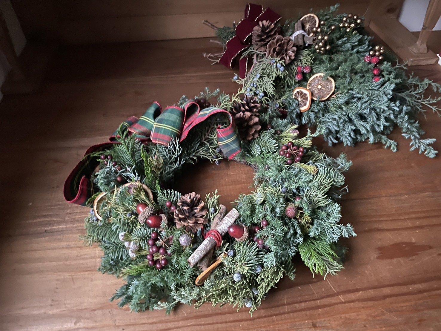 CHRISTMAS WREATH ＆SWAG 2024 クリスマスリースとスワッグ - Paddy's