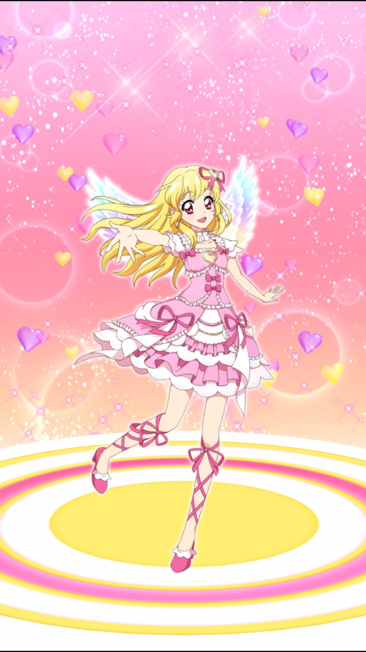 アイカツ 星宮 いちご ベビーピンクフリル コーデ 初期 エンジェリー