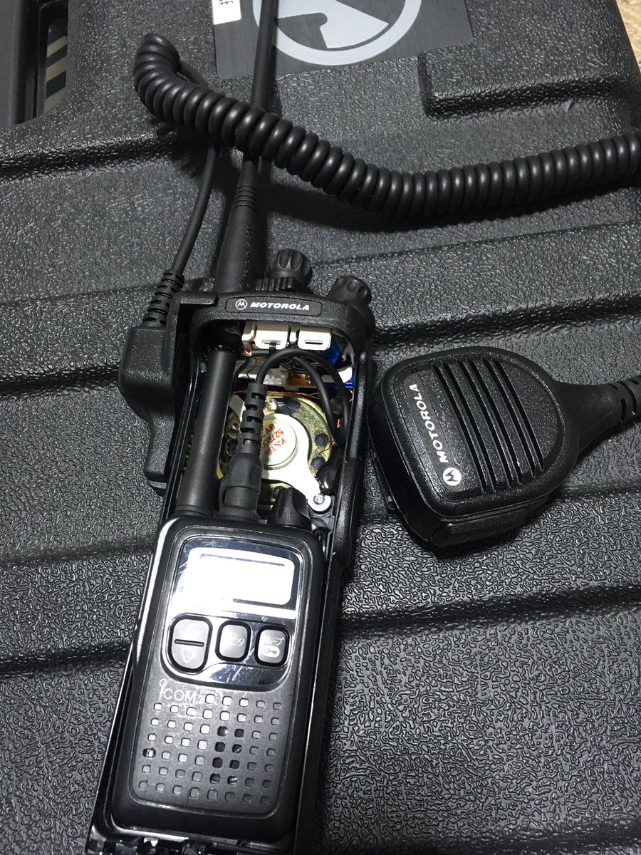 モトローラXTS5000 (特小改造ver)を買っちゃいました(*´Д｀*)ハンド