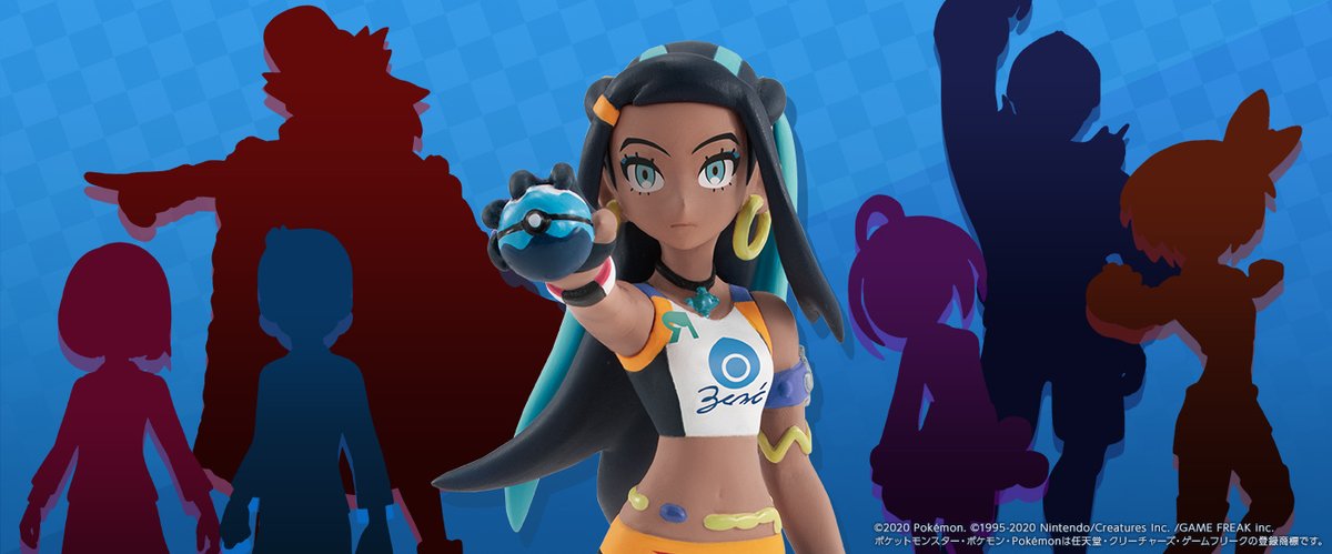 ポケモンフィギュアでキバナ、ダンデ等が登場予定！ 毎月発表の1弾は