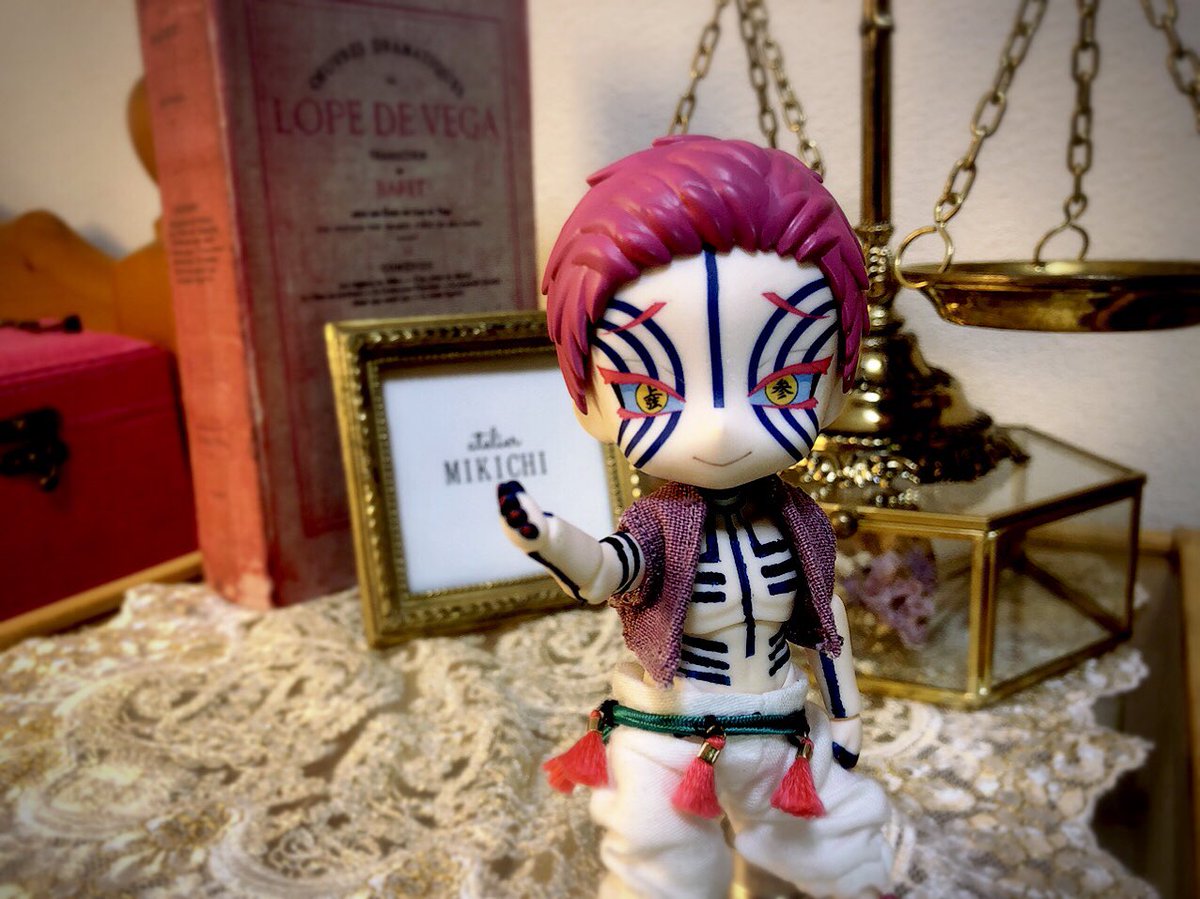 ❄️ 猗窩座殿ねんどろいどどーる 完成しました！ 髪型フェイス洋服