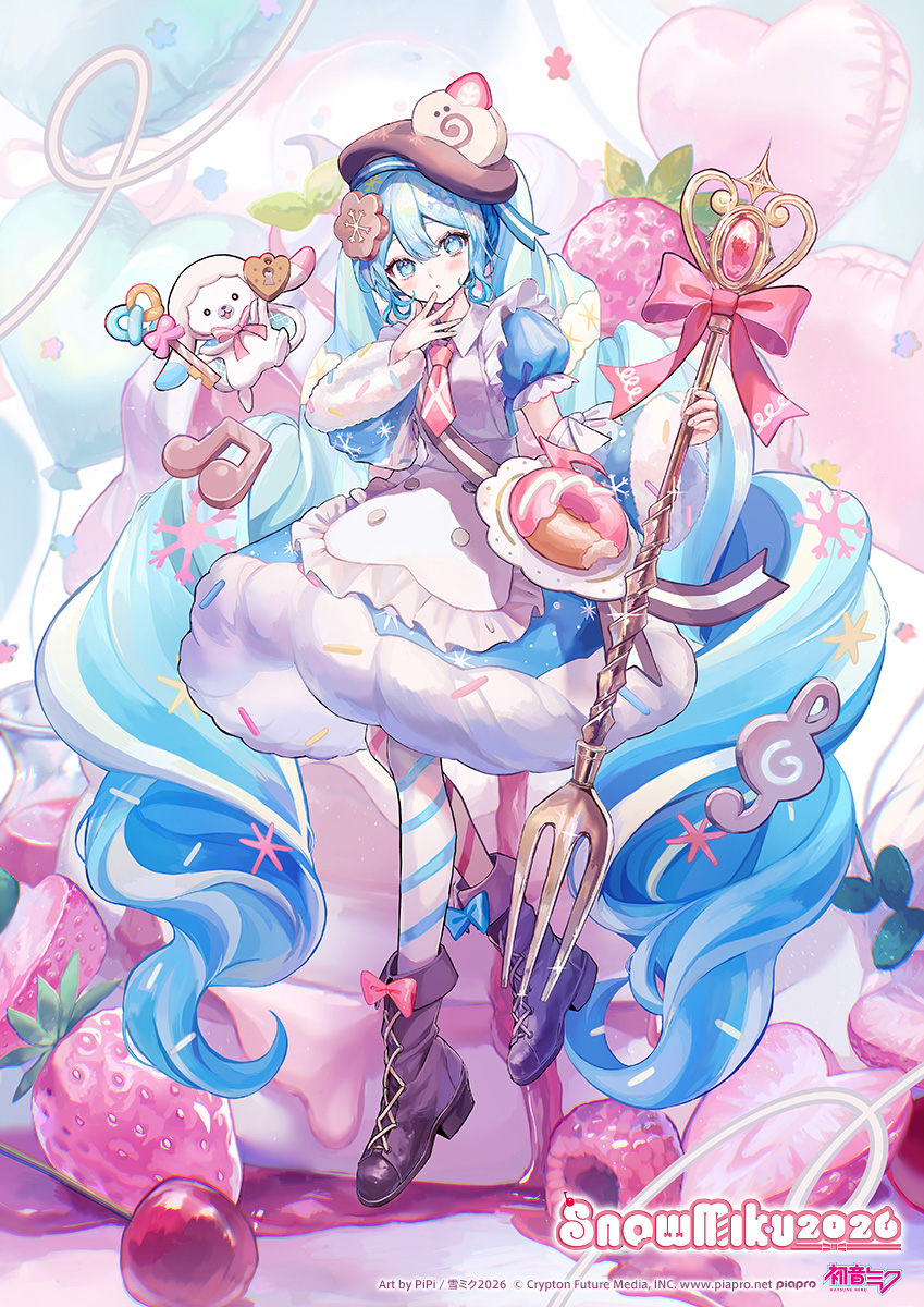 SNOW MIKU 2026】 今週からサブビジュアルをご紹介します❄️ 1枚目は