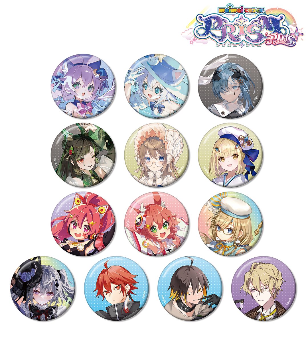 maimai 缶バッジ maimai でらっくす PRiSM PLUS - 八剱月アルマ 75mm