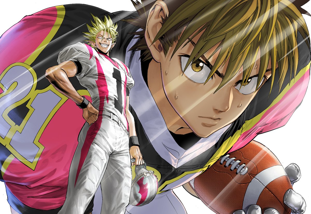 連載21周年記念🏈 「#アイシールド21」が 少年ジャンプに帰還