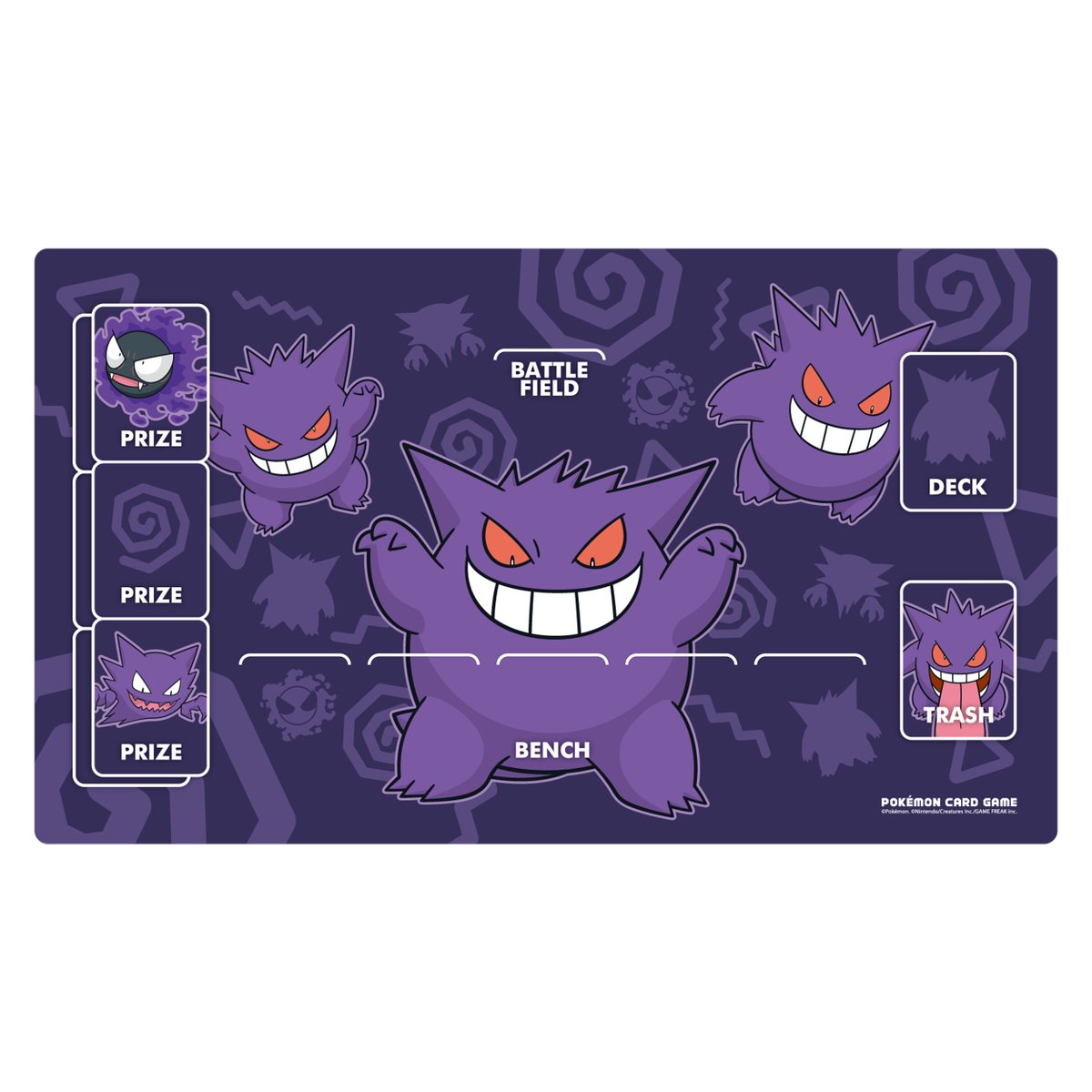 ポケカ海外情報】 韓国語版ポケモンカードにてゲンガーのプレイマット