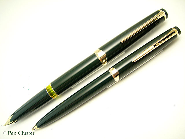 モンブラン No.14 Meisterstück & No.18 Ball Point Green