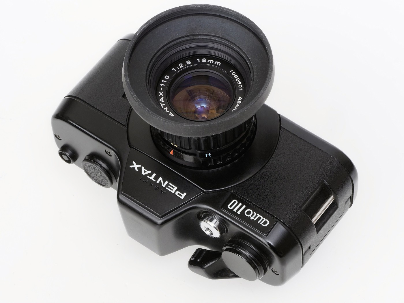 PENTAX auto 110 フィルムカメラ　セット PENTAX Auto110 フルセット❗️【完動品】【実写済み❗️】110フィルム