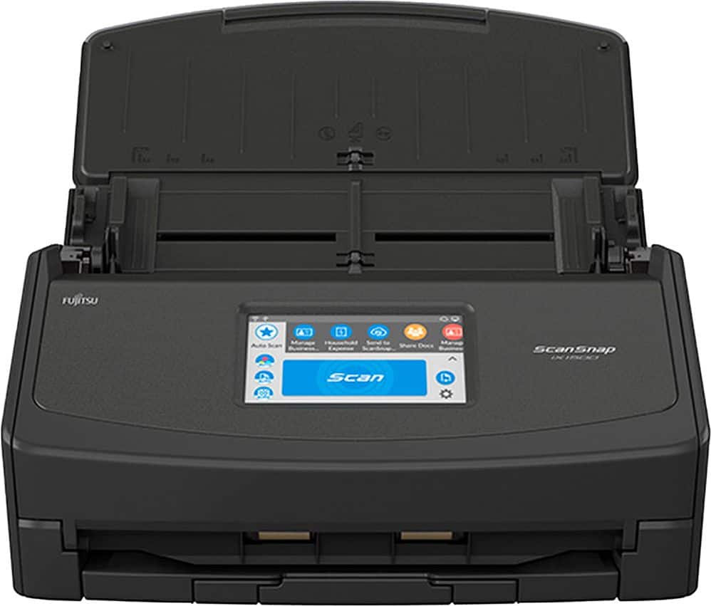 Fujitsu ScanSnap iX1500 Touchscreen Scanner Black PA03770-B315