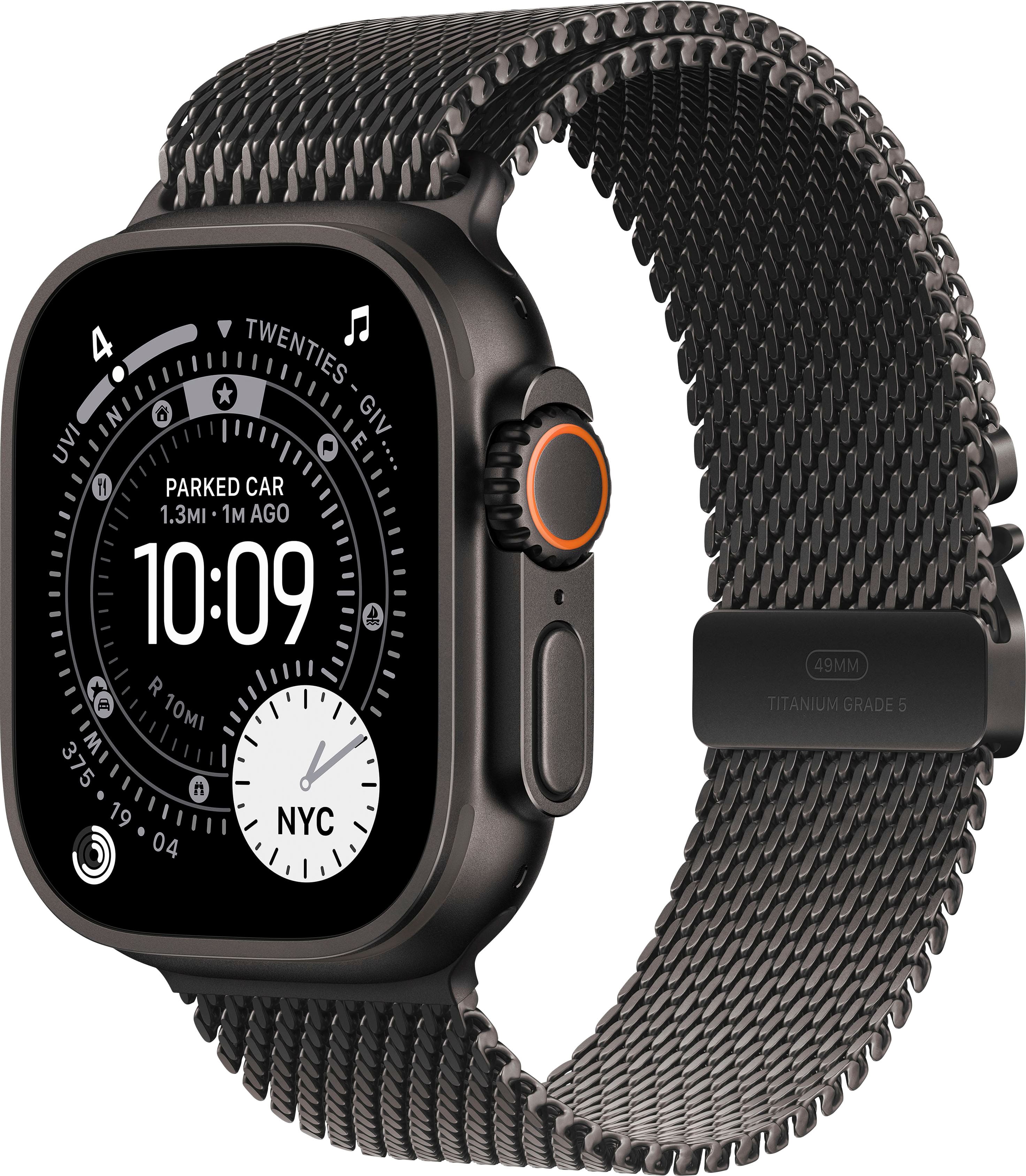 Apple Watch Ultra 3 (GPS+Cellular) 49mm Titanium Case with Black