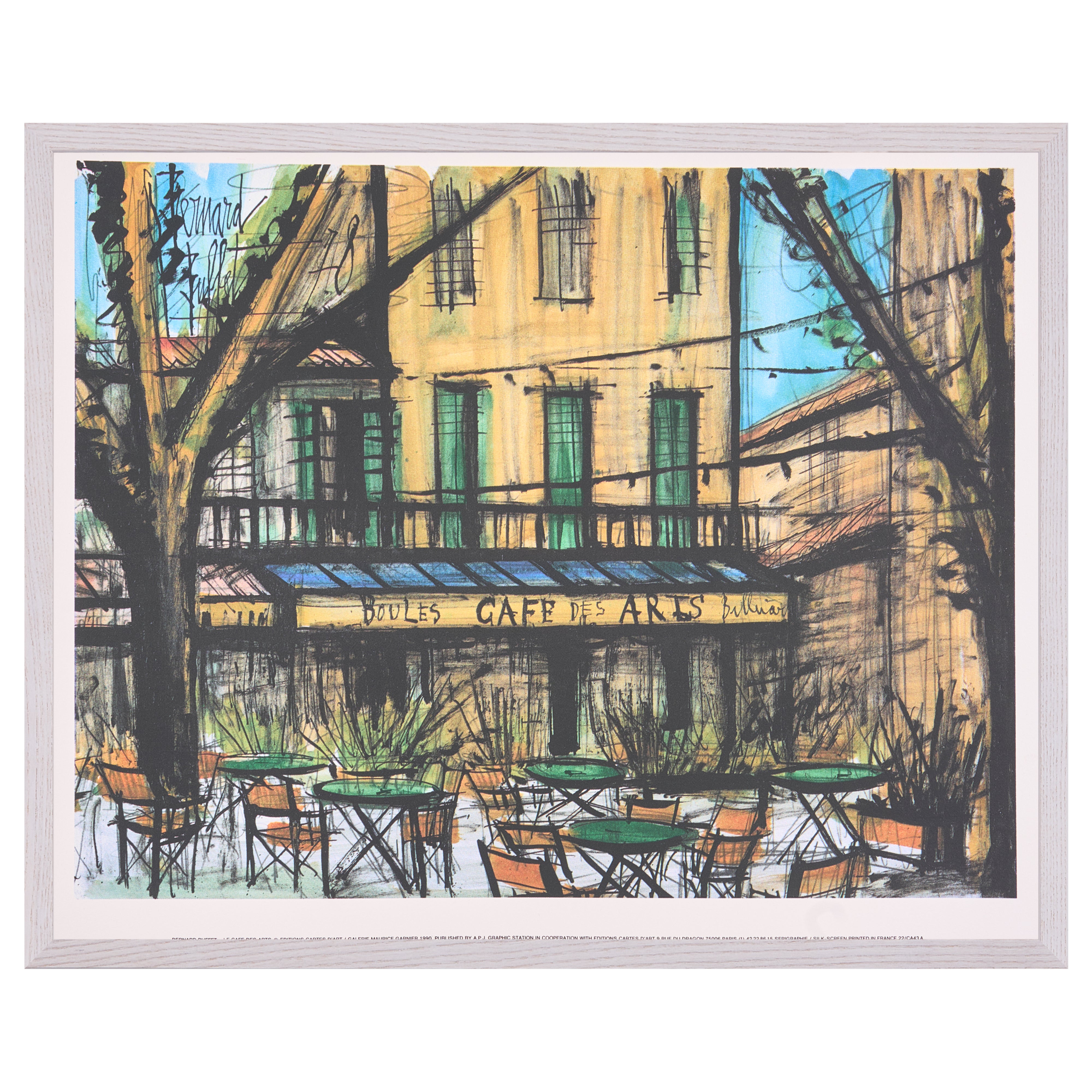 限定30枚】Le Café des Arts 1979 - Printed in 1990 / ベルナール