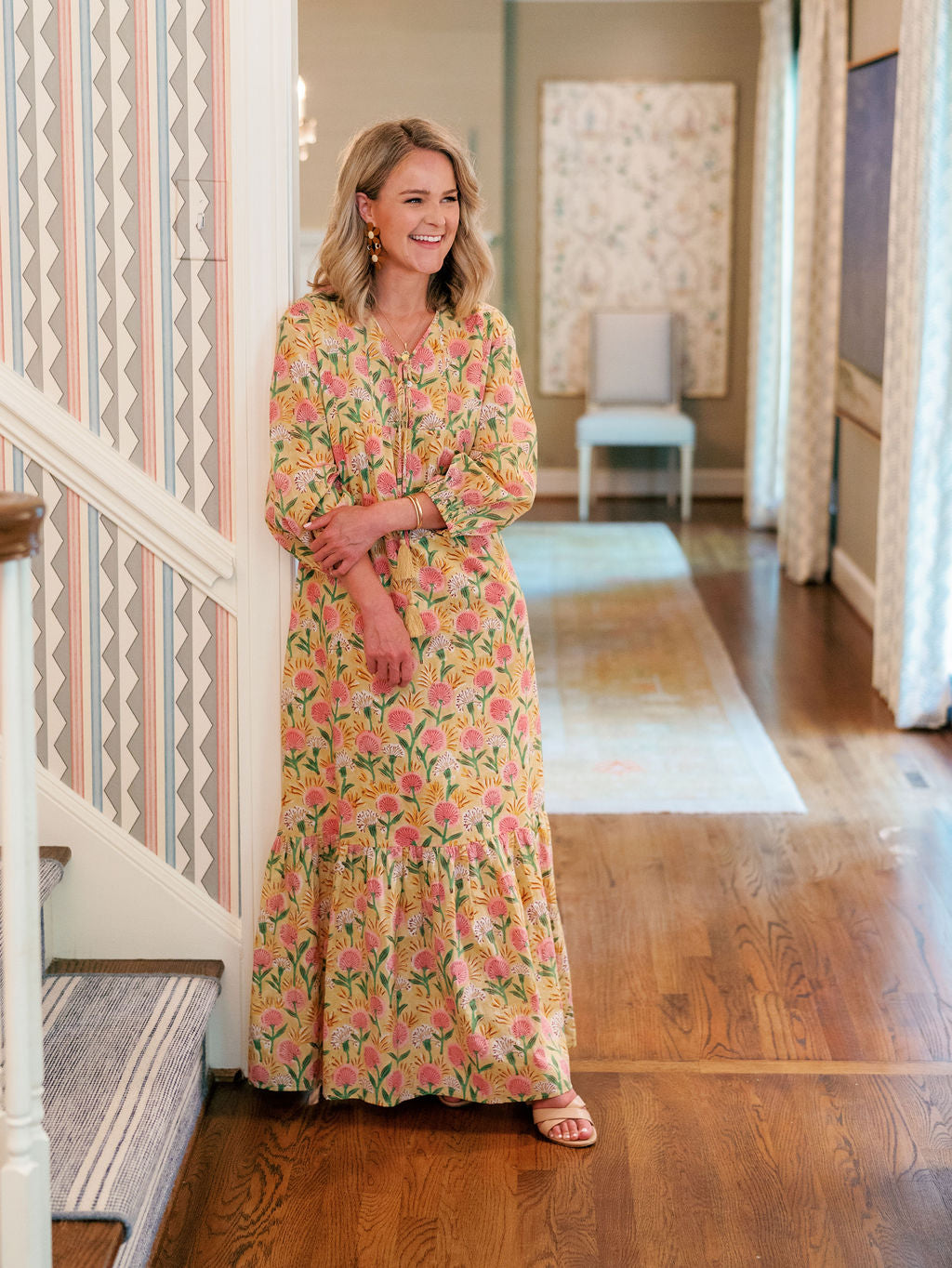 Marigold Copa Dress – Poppy and Pink