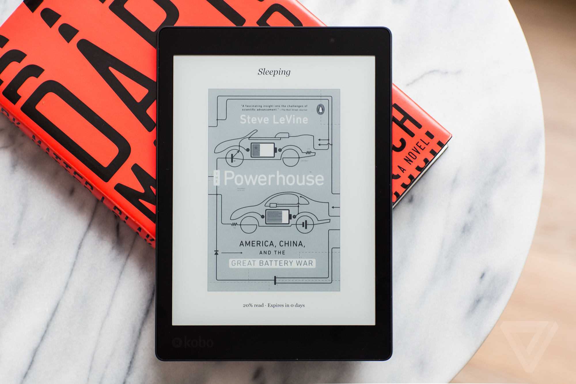The Kobo Aura One is a big, thin, water-resistant e-reader | The Verge