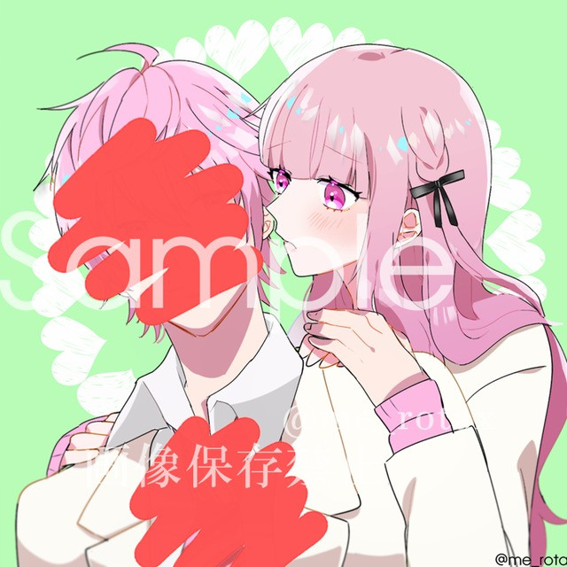 SNSアイコン 夢絵 イラストオーダー承ります！夢絵、BL、どんな