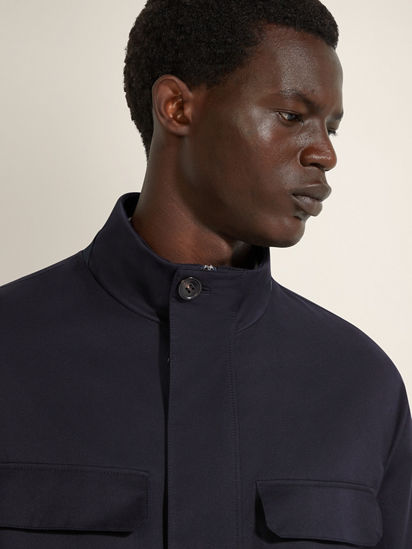Motorin 125cc Microfiber Field Jacket FW25 33666114 | Zegna US
