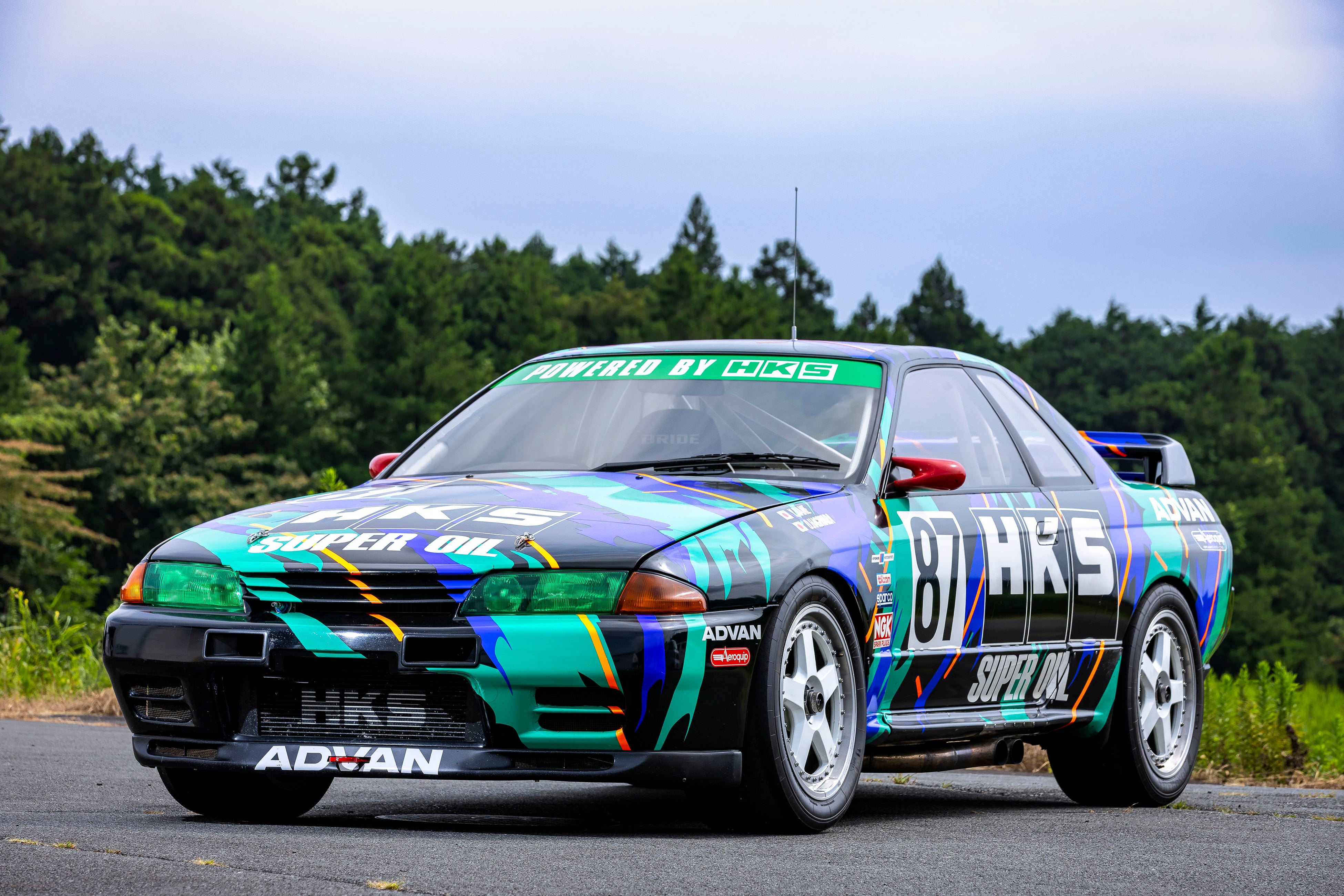 京商】 KYOSHO MINI CAR & BOOK 第25弾「HKS SKYLINE GT-R Gr.A 1993