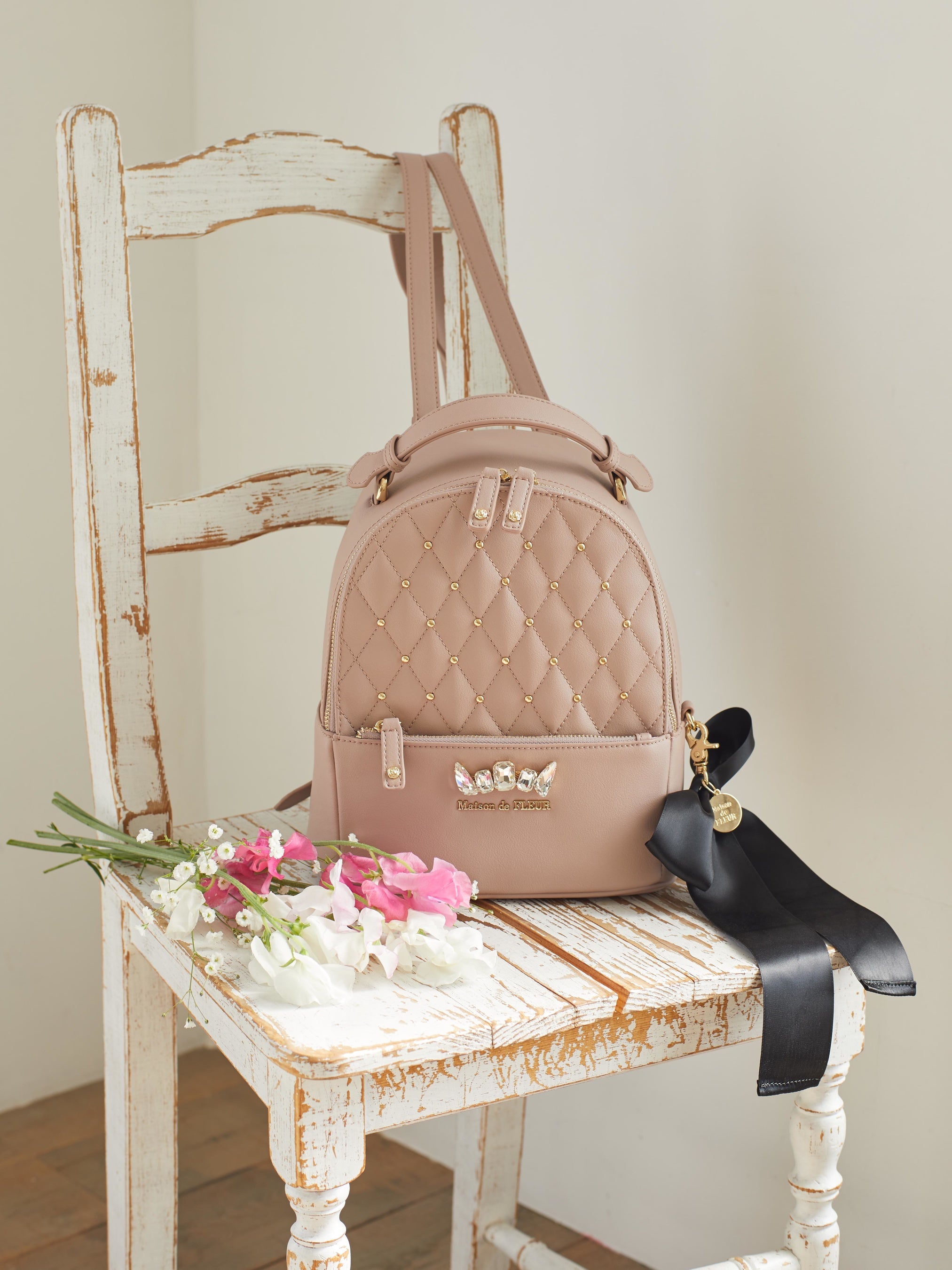 リボンリュックのデザイン案を商品化・「Maison de FLEURデザイン