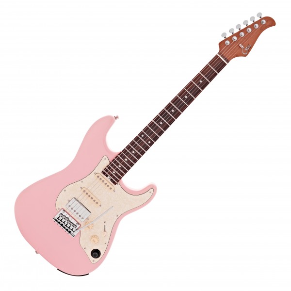 美品 MOOER GTRS S800 エフェクター内蔵ギター ピンク ケース付 MOOER