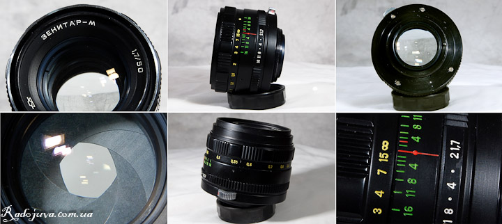 Overview Zenitar-M 50 1.7. Zenitar m 1.7 50 photos. Lens Zenitar-m
