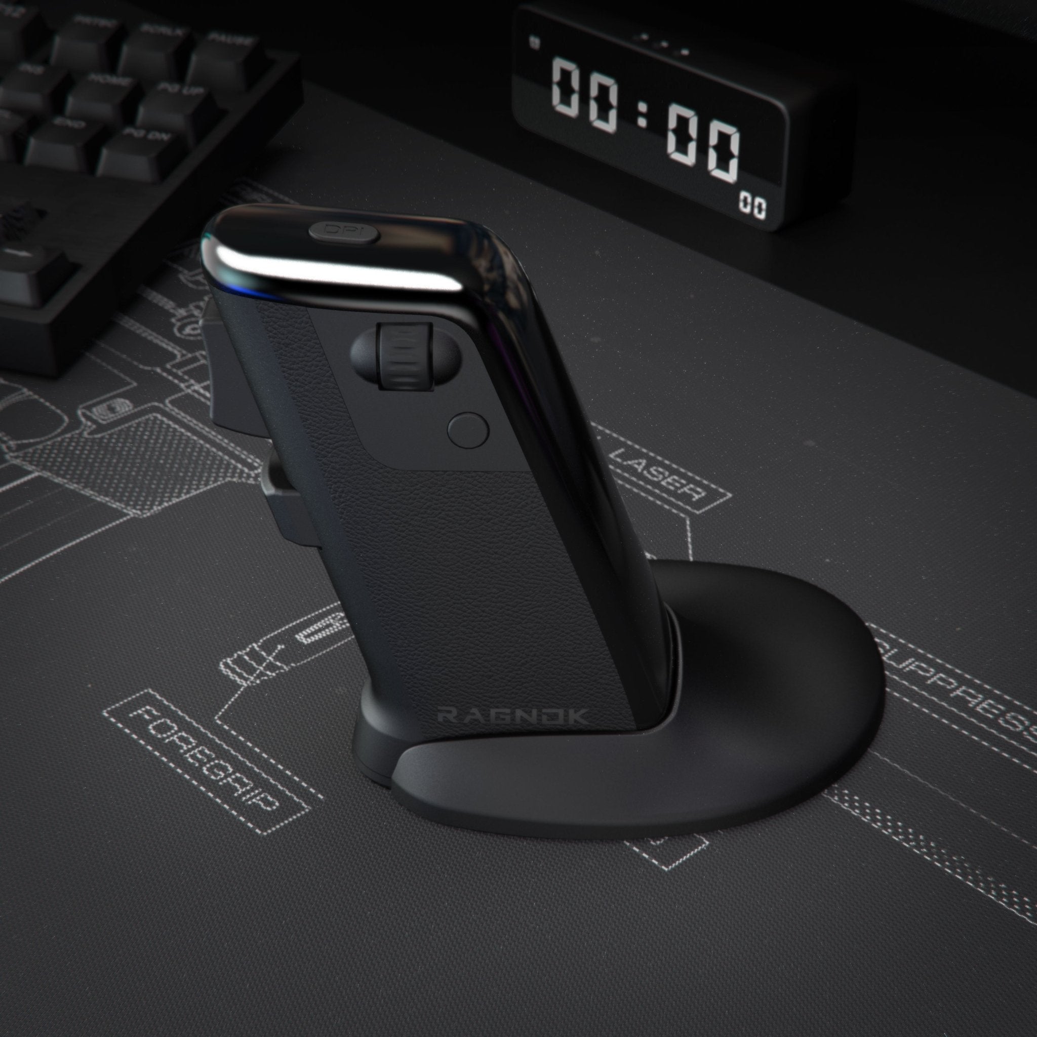 FireGrip：シューティングゲーム用ガンマウス