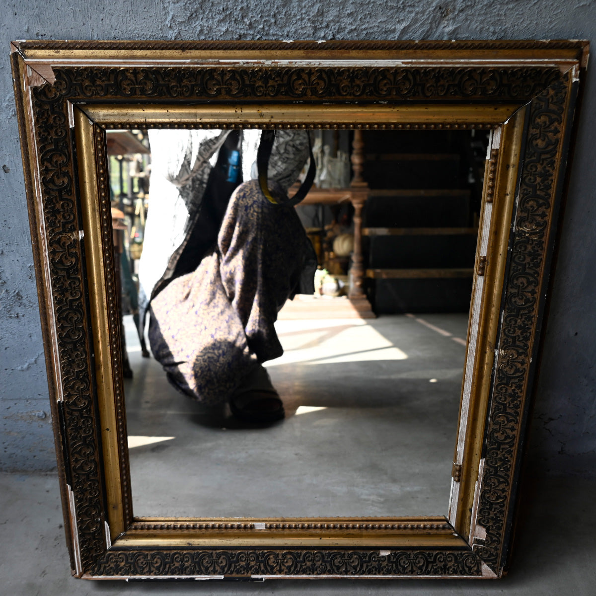 Antique Mirror Napoleon Ⅲ style （ナポレオン3世様式）R-0306