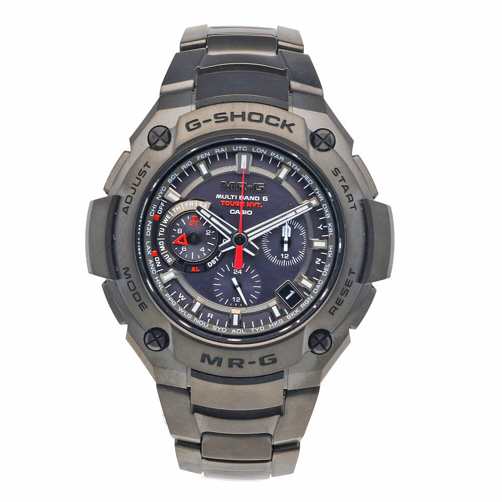G-SHOCK ジーショック MR-G 腕時計 チタン MRG-8100B ソーラー電波時計