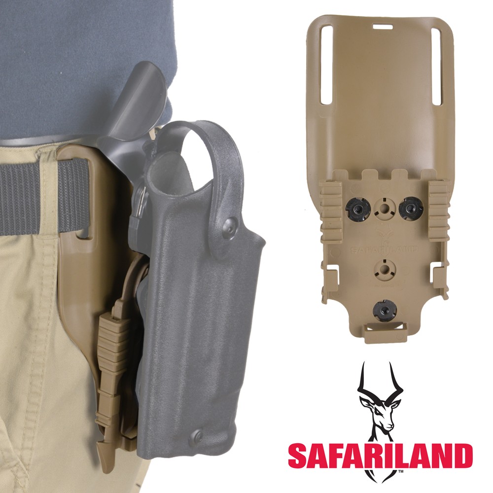 Safariland ローライド ベルトプラットフォーム QLS22付 フラット