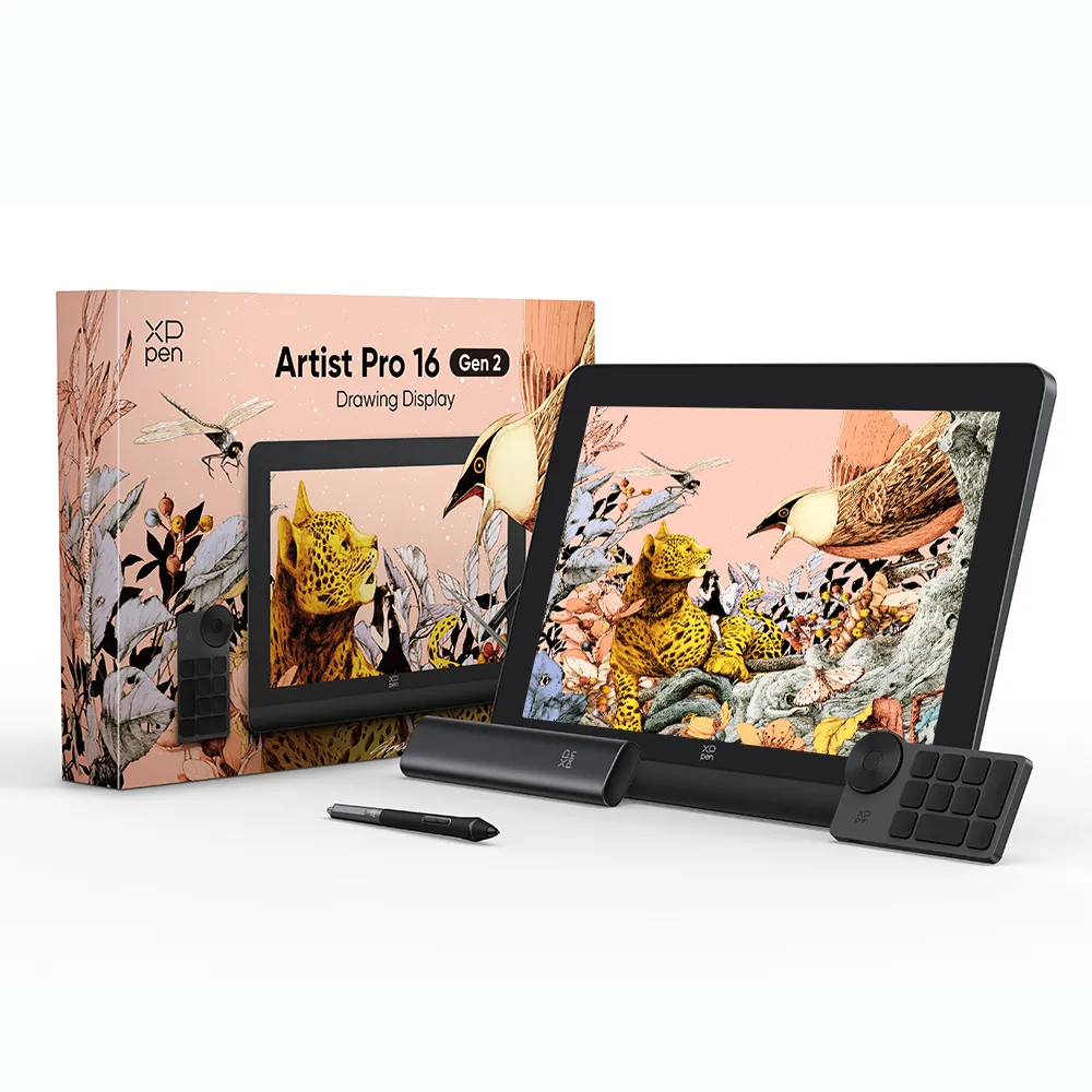 XPPen Artist Pro 16 (Gen 2) Mesa Digitalizadora | Níveis de