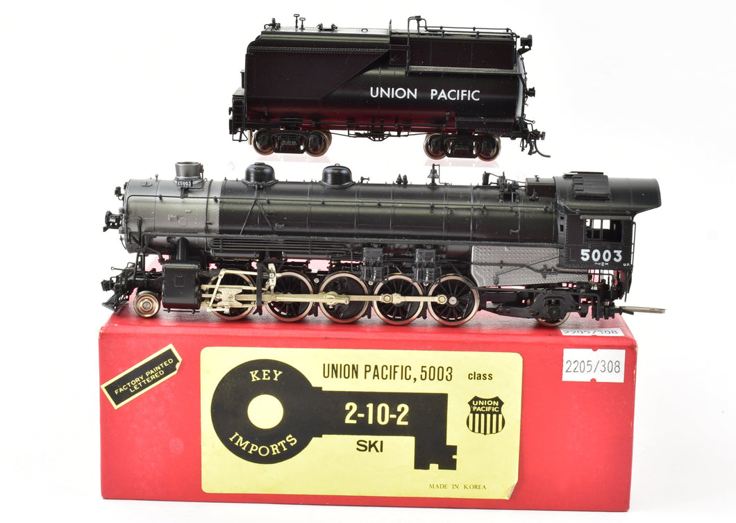 HO Brass CON Key Imports UP - Union Pacific 2-10-2 Santa Fe FP No