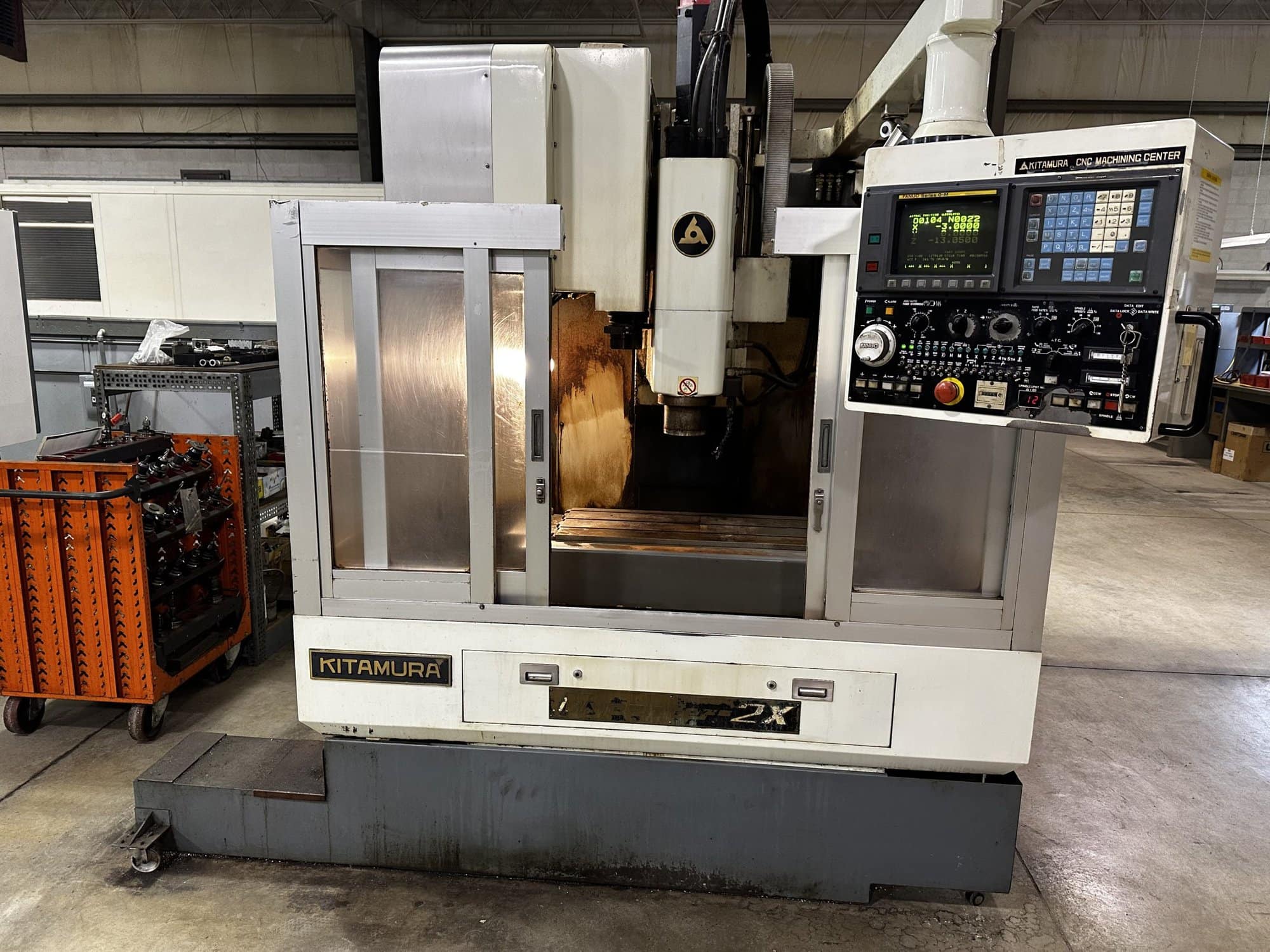Kitamura MyCenter 2X VMC, 1994- Fanuc, Cat 40 - Revelation Machinery