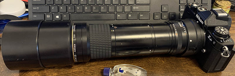 Repair: Nikkor 400mm f/5.6 ED-IF Ai-S | Richard Haw's Classic