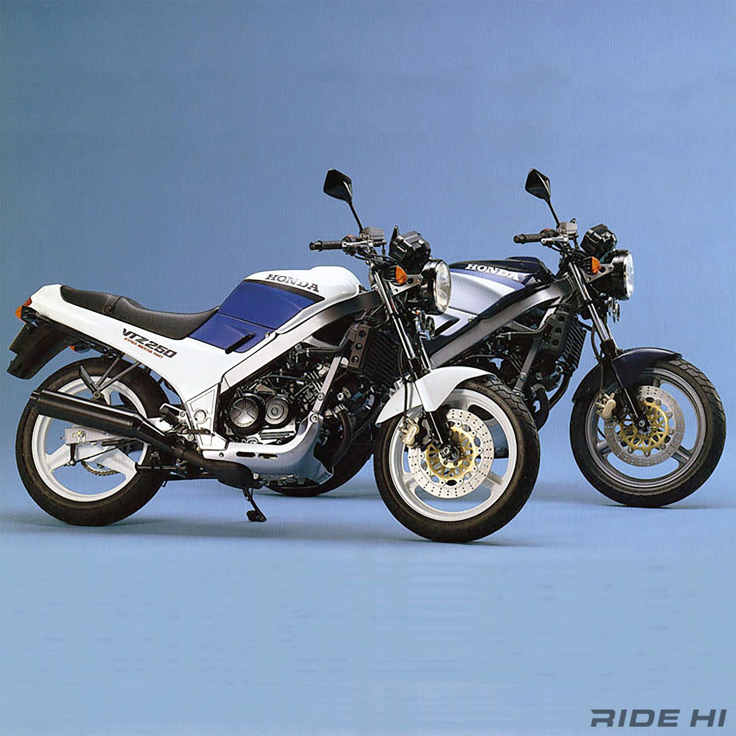 VTのネイキッド専用デザインのみとなったVTZ250【このバイクに注目