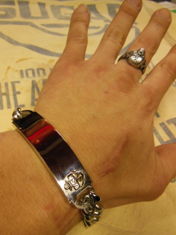 1950'S NOS USN U.S.NAVY MILITARY ID BRACELET/ビンテージ ID