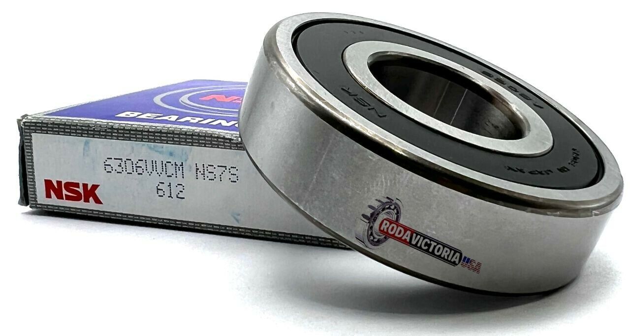 NSK 6306 VVCM Deep Groove Radial Ball Bearing 30x72x19mm 6306RS