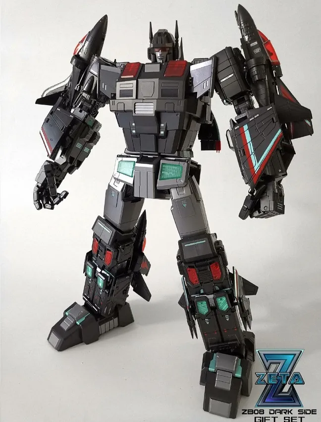 ZB-08 Dark Side Superitron Combiner Set of 5 | Zeta Toys 3rd Party