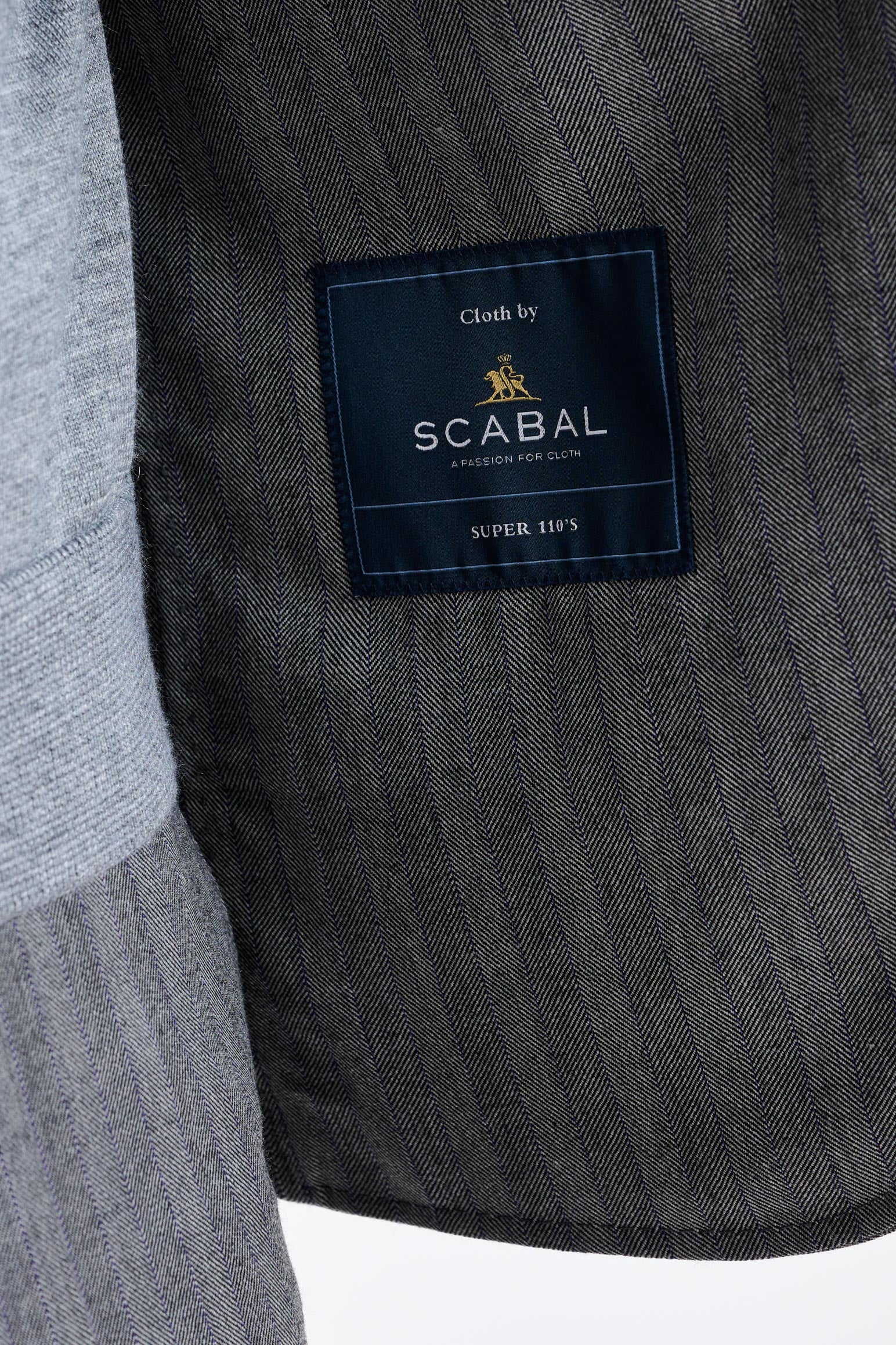 Grey Super 110's Wool Soho Suit Galaxy – Scabal