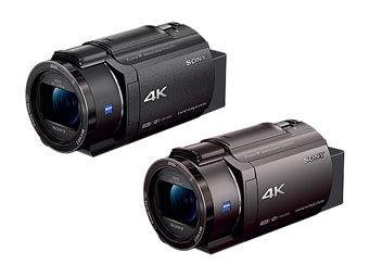 ソニーの 4Kハンディカム FDR-AX45A が発売、前機種より広い視野角の