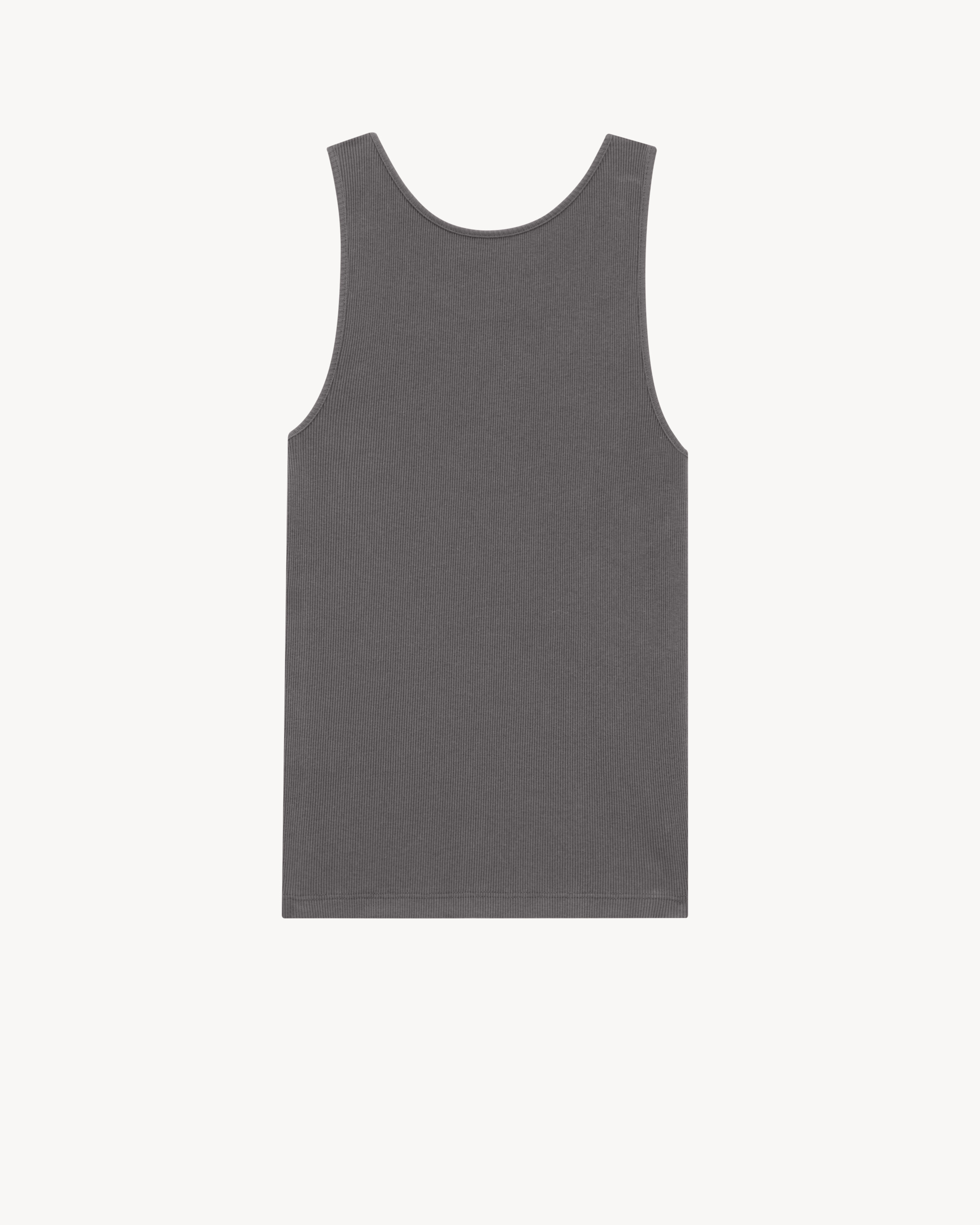 CASSANDRE TANK TOP in Black | Saint Laurent | YSL EN-US