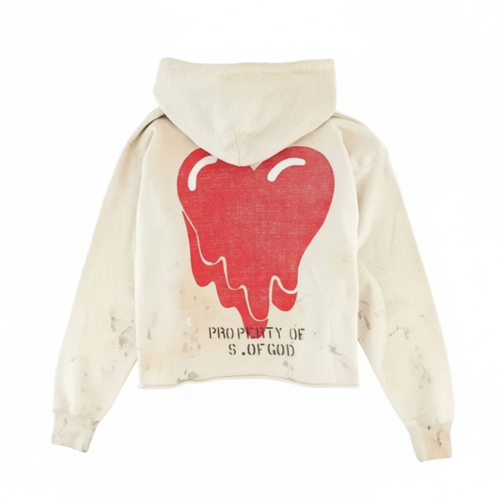 Beige Saint Michael x Emotionally Unavailable Hoodie |USA