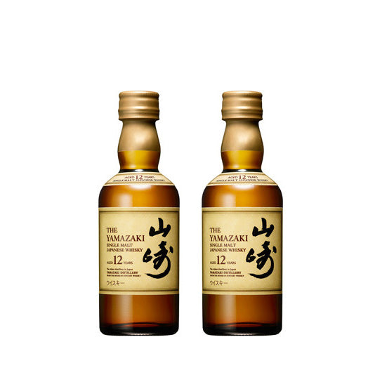 サントリー シングルモルト ウイスキー 山崎12年 ミニチュアボトル 43