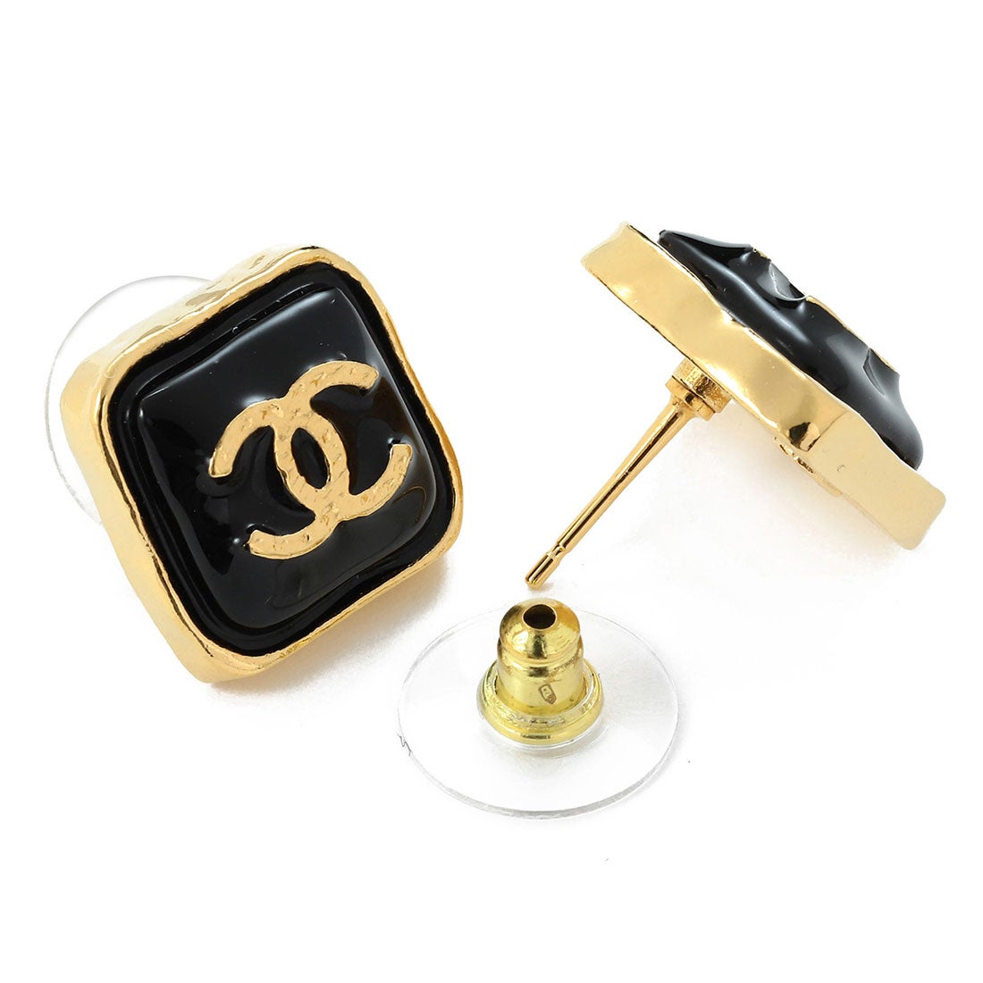 シャネル CHANEL ピアス ココマーク スクエアピアス CHANEL PIERCE