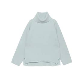 アニュアンス anuans ウールカシミヤラグランタートルニットプル
