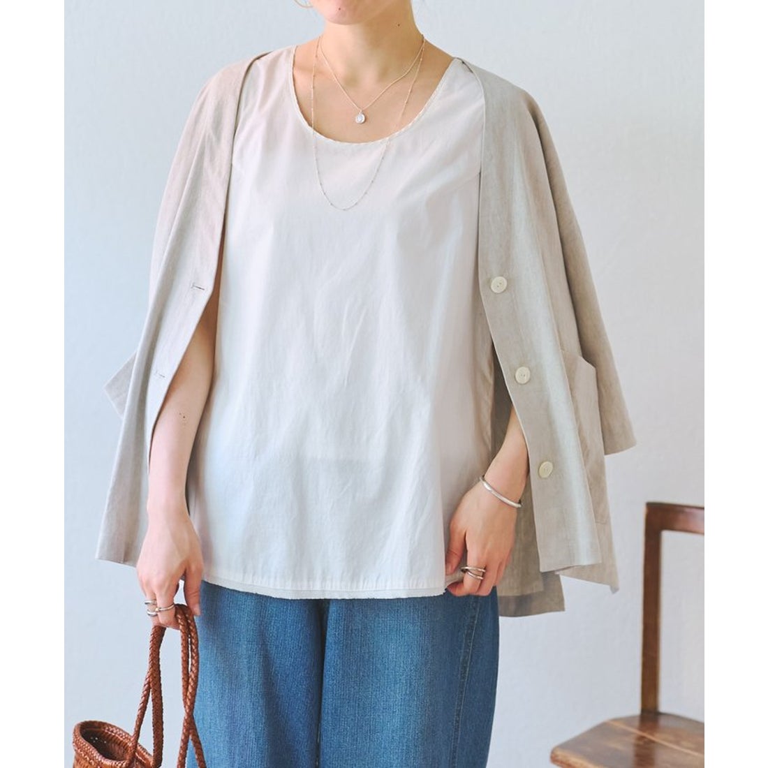 ビアズリー BEARDSLEY シャツタンク （white） - ファッション通販 d
