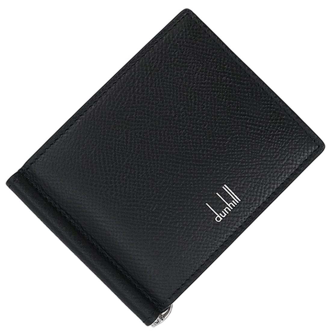 ダンヒル DUNHILL マネークリップ 二つ折り財布 （ブラック