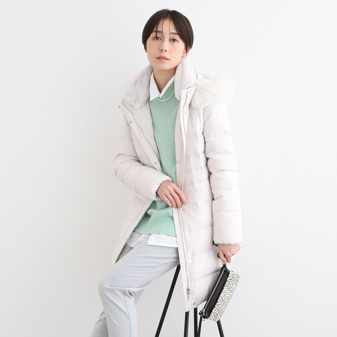 インディヴィ INDIVI 【名品／撥水／抗菌防臭】ロング リサイクル